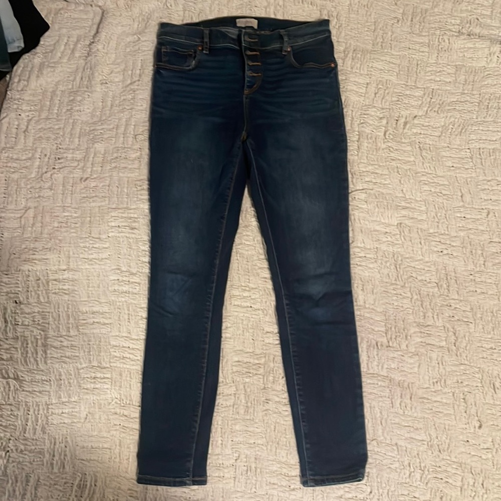 Loft skinny ankle jeans